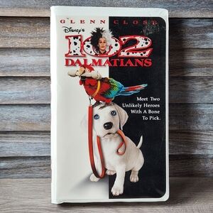 102 Dalmatians Vhs Tape Family Movie